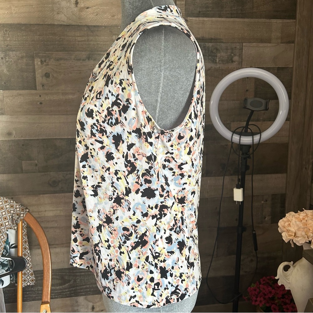 Calvin Klein Multicolor Patterned Blouse - Picture 3 of 8